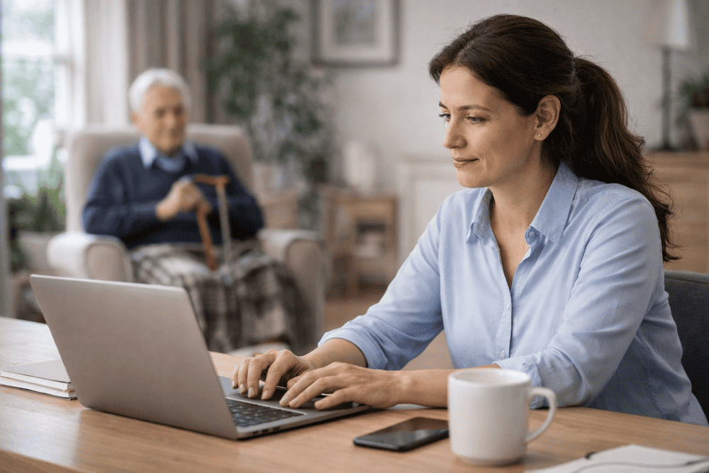 nieformalna opieka we własnym gospodarstwie domowym